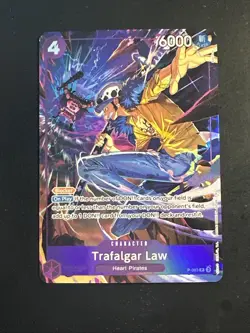 Trafalgar Law (Illustration Box Vol.6) P-093 One Piece Promotion Cards Foil - Image 1