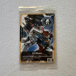 EX Base EXBP-003 Gundam World Tour 2025 Exclusive Promo TCG Card Game English - Image 1