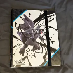 Pokemon Trading Card Game Black Bolt Zekrom Binder 9-Pocket Album - Image 1