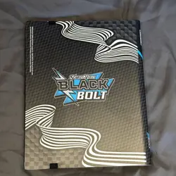 Pokemon Trading Card Game Black Bolt Zekrom Binder 9-Pocket Album - Image 2