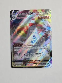 Duraludon VMAX 104/159 Crown Zenith Ultra Rare Holo Pokemon TCG Card NM - Image 1