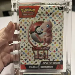 151 booster bundle and acrylic case Pokemon Card TCG Sealed - Image 2