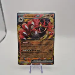 Incineroar EX 034/162 Double Rare S & V Temporal Forces Pokemon Card - Image 1