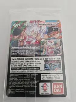 One Piece Monkey.D.Luffy College Basketball US Voyage P-055 Promo Card SEALED - Image 2