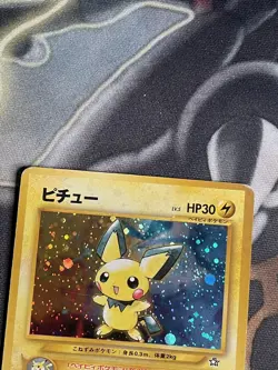 Pokemon Neo Genesis Pichu Card No. 172 Holo Rare Japanese - Image 2