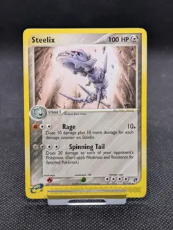 Pokemon Card Steelix EX Sandstorm Rare 23/100 LP-NM - Image 1