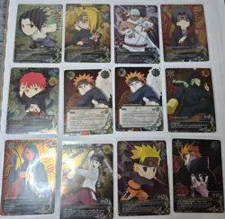 Naruto tcg 12 card lot. Conditions lp-nm. ATTENTION: Other Pain Deva Path sold! - Image 1