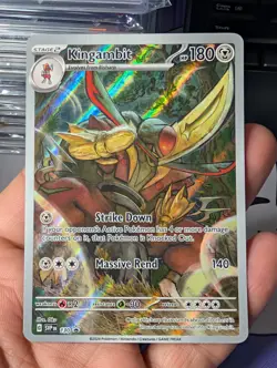 Kingambit 130 Sv: Scarlet & Violet Promo Cards Holo *DMG - Image 3