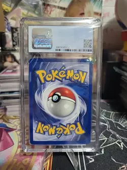 CGC 8 Scyther 2000 Base Set 2 17/130 Holo Pokemon Card - Image 2