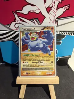 Pokemon Card Machamp Lv.X 98/100 D&P Stormfront Holo Rare - Image 1