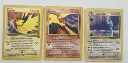 Vintage Pokemon lot 20 cards Base Set Gym Heroes WOTC 1999 Pikachu Zapdos - Image 3