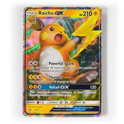Pokemon - Raichu GX - 29/73 - SM Shining Legends - Half Art Card - Image 1