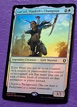 MTG Lae'zel, Vlaakith's Champion Commander Legends Baldurs Gate CLB Foil Rare NM - Image 2
