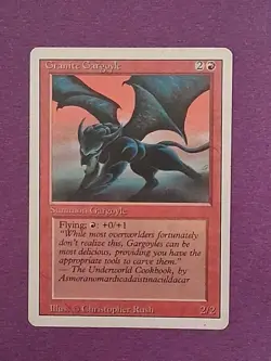 MTG NM Granite Gargoyle Revised 3rd Edition PreModern Rare Reserved List - Image 1