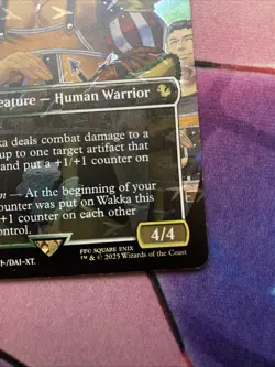 Wakka, Devoted Guardian Borderless Chocobo Track Foil Final Fantasy Rare 0477 NM - Image 4