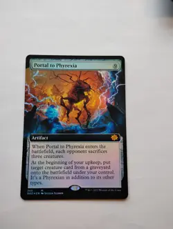 Portal to Phyrexia (Extended Art) The Brothers' War Foil - Image 1