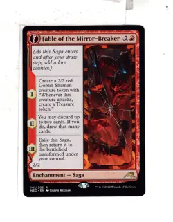 MTG SkeenAB Fable of the Mirror-Breaker from Kamigawa ND. NM. - Image 1
