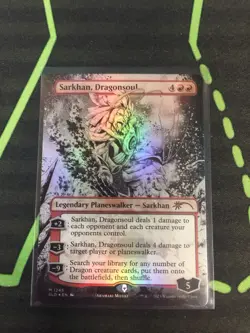 MTG Magic The Gathering Sarkhan, Dragonsoul Foil SLD Mythic Secret Lair - Image 1
