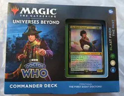 Magic The Gathering Doctor Who Blast From the Past Commander Deck New - Image 1