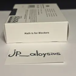 MTG Secret Lair Drop Math Is For Blockers Non-Foil Edition - Image 1