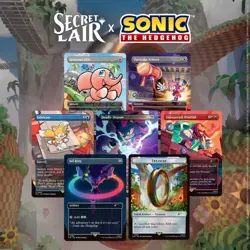 Secret Lair x Sonic the Hedgehog Chasing Adventure - SLD NON-FOIL SEALED - Image 1