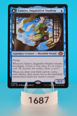 MTG Tamiyo, Inquisitive Student Modern Horizons 3 Regular #242 - Image 1
