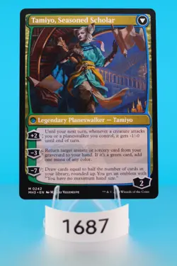 MTG Tamiyo, Inquisitive Student Modern Horizons 3 Regular #242 - Image 2