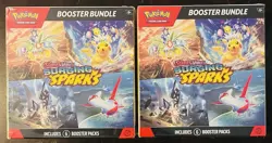Pokemon TCG Surging Sparks Sealed Booster Bundle Lot of 2 Brand New In Hand - Image 1