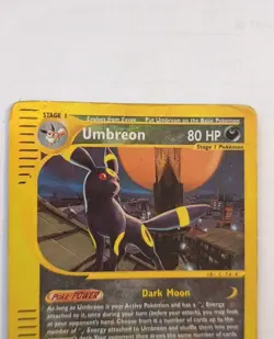 Pokemon Card-Umbreon-Acquapolis-ENG-41/147-HoloReverse-PL - Image 3