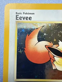 Eevee #11 Black Star Promo SWIRL HOLO Rare Vintage 2000 Pokemon!! - Image 5