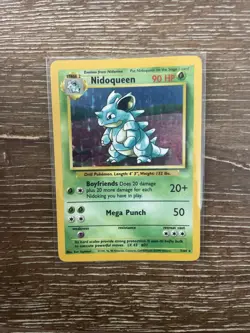 Nidoking And Nidoqueen Lot Of 2 Vintage Pokemon Holos - Image 3