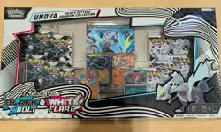 Pokemon Unova Heavy Hitters Premium Collection Box Promo Booster Zekrom Reshiram - Image 1