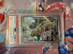 Pokemon Fraxure Full Art Holo Illustration Rare 077/064 Shrouded Fable SV PSA 9 - Image 1