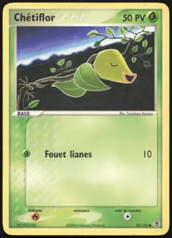 Carte Pokemon Chetiflor 53/112 Rouge Feu & Vert Feuille Francais - Image 1