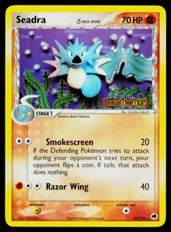 Seadra - Delta Species Reverse Holo #22/101 Rare Pokemon Dragon Frontiers NM - Image 1
