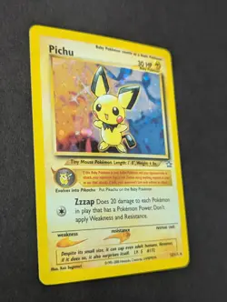Pichu Holo Rare Neo Genesis 12/111 Pokemon TCG Vintage Card - Image 4