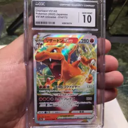 Pokemon TCG Charizard VSTAR 014/172 RRR S12a Japanese Edition CGC 10 Gem Mint - Image 1