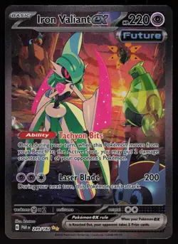 Iron Valiant ex 249/182 Special Illustration Rare Paradox Rift Pokemon - Image 1