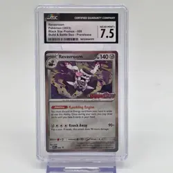Pokemon Revavroom Black Star Promo 008 Scarlet Violet CGC 7.5 Build Battle Box - Image 1