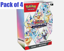 Pack of 4 Pokemon TCG: Prismatic Evolutions - Booster Bundle - Image 1
