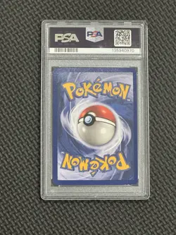 2000 Pokemon Black Star Promo Holo Rare Mew 9 PSA 4 - Image 2