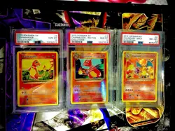 Pokemon Xy evolutions Charizard Psa 8.5 Charmeleon/Charmander Reverse PSA 10 - Image 1