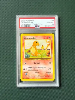 1999 Pokemon Game #46 Charmander PSA 10 - Image 1