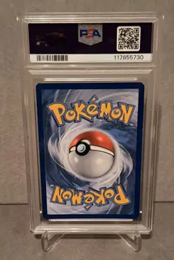 2015 POKEMON XY TEAM MAGMA'S GROUDON EX DOUBLE CRISIS #15 PSA 7 - Image 2