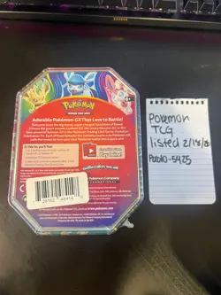 Sylveon GX Pokemon TCG Evolution Celebrations Tin (2018) XY Evolutions - Image 2