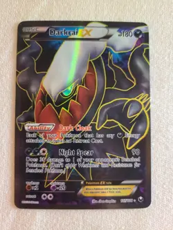 Darkrai EX 107/108 Full Art NM - 2012 Pokemon Dark Explorers - Image 1