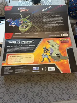 Pokemon TCG: Heavy Hitters+Sea&Sky Premium Collection Boxes 14+14 Booster Packs! - Image 2