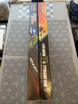 Pokemon TCG: Heavy Hitters+Sea&Sky Premium Collection Boxes 14+14 Booster Packs! - Image 4