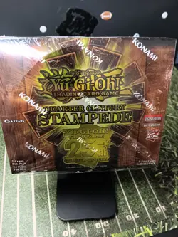 YuGiOh! Quarter Century STAMPEDE Booster Box Factory Sealed English - 24 Packs - Image 1