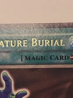 Yu-Gi-Oh! - Pharaoh's Servant Premature Burial PSV-037 Ultra Rare Unlimited Holo - Image 4